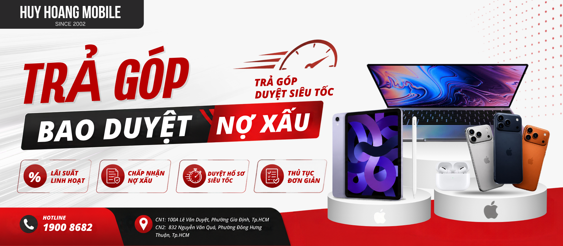 Trả góp bao duyệt nợ xấu