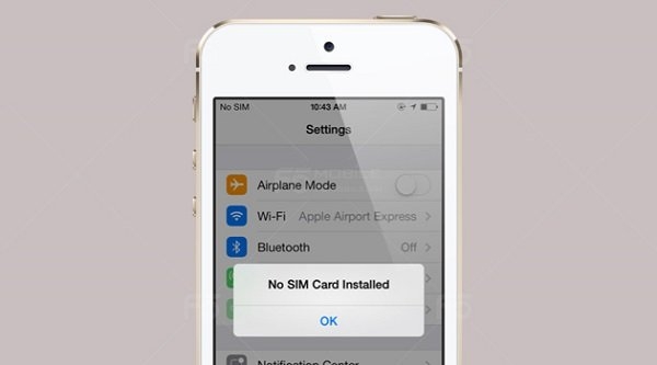 Cách khắc phục iPhone không nhận sim
